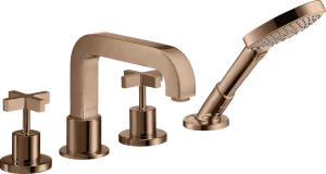 Axor Citterio Bath Mixers Concealed 504 X 263 X 128mm Rose Gold/gold - Polished