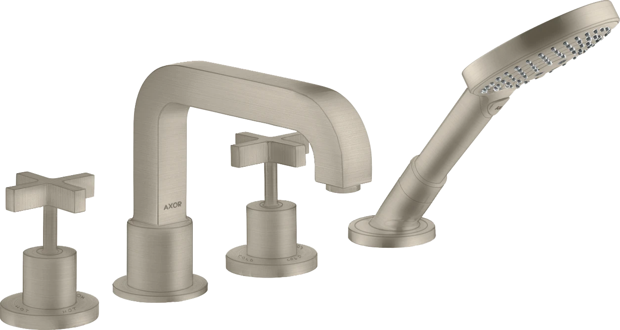 Axor Citterio Bath Mixers Concealed 504 X 263 X 128mm Nickel - Brushed