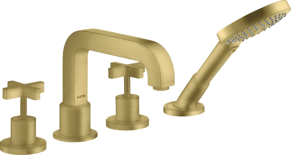 Axor Citterio Bath Mixers Concealed 504 X 263 X 128mm Brass - Brushed
