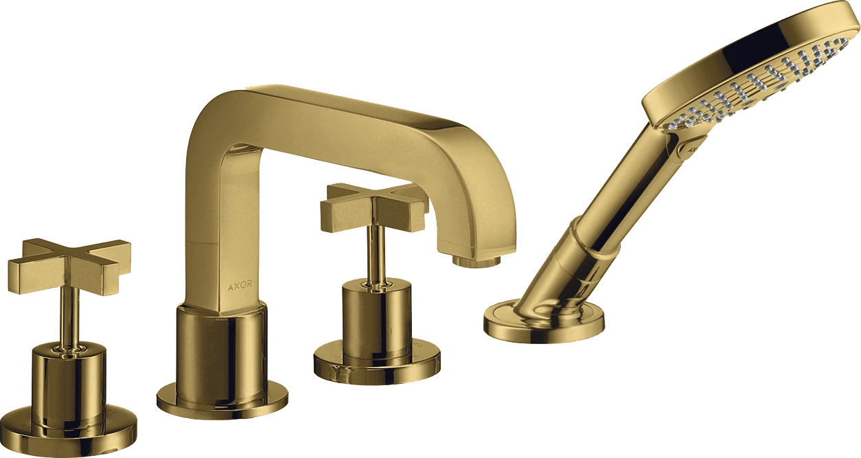 Axor Citterio Bath Mixers Concealed 504 X 263 X 128mm Gold - Polished