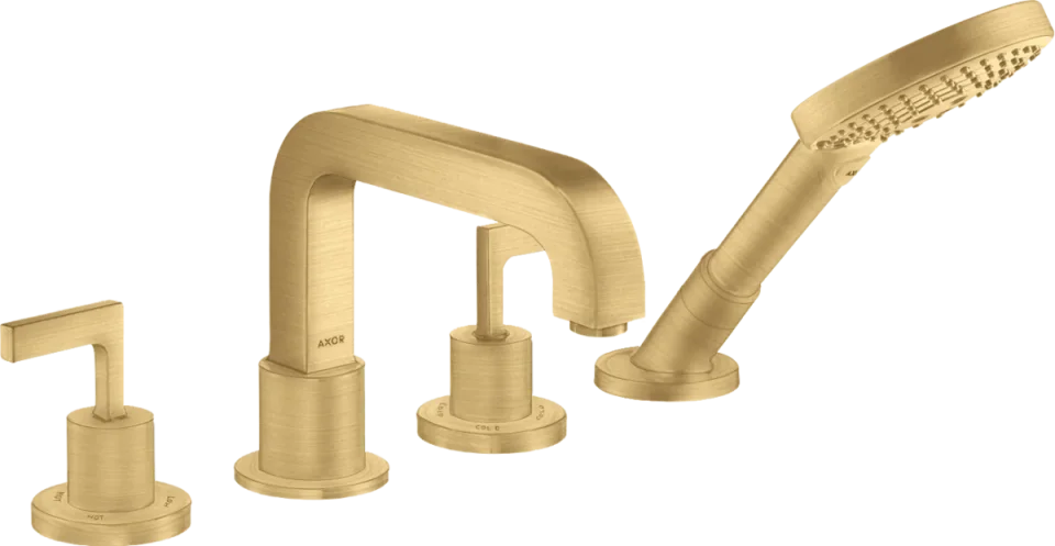 Axor Citterio Bath Mixers Concealed 504 X 263 X 128mm Gold - Brushed product image - Image 1