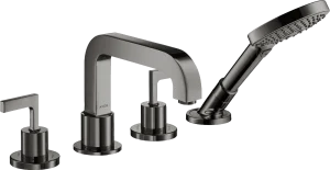 Axor Citterio Bath Mixers Concealed 504 X 263 X 128mm Gunmetal/chrome - Polished