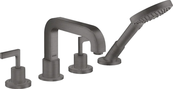 Axor Citterio Bath Mixers Concealed 504 X 263 X 128mm Gunmetal/chrome - Brushed