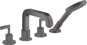 Axor Citterio Bath Mixers Concealed 504 X 263 X 128mm Gunmetal/chrome - Brushed