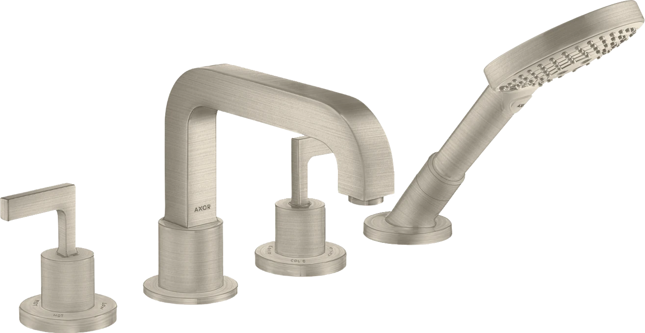 Axor Citterio Bath Mixers Concealed 504 X 263 X 128mm Nickel - Brushed