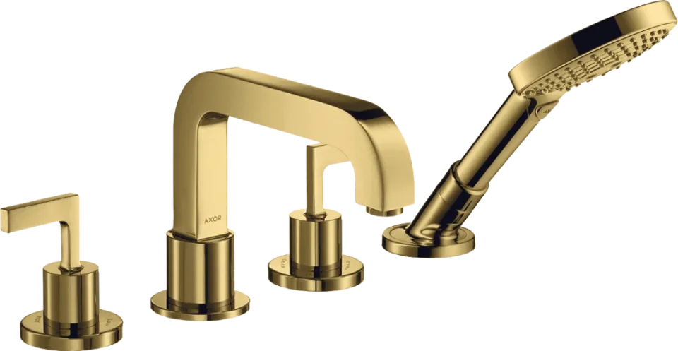 Axor Citterio Bath Mixers Concealed 504 X 263 X 128mm Gold - Polished product image - Image 1