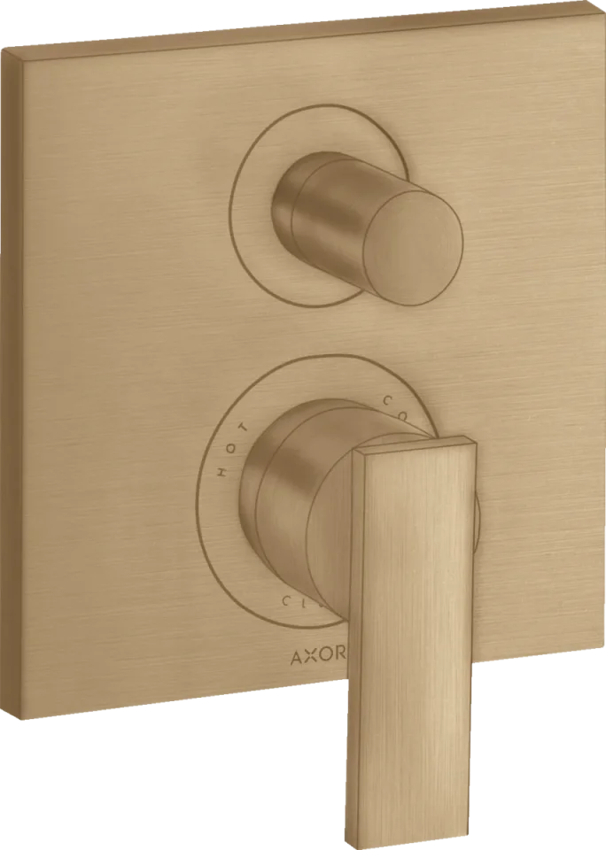 Axor Citterio Bath Mixers Concealed 217 X 187 X 135mm Bronze - Brushed product image - Image 1