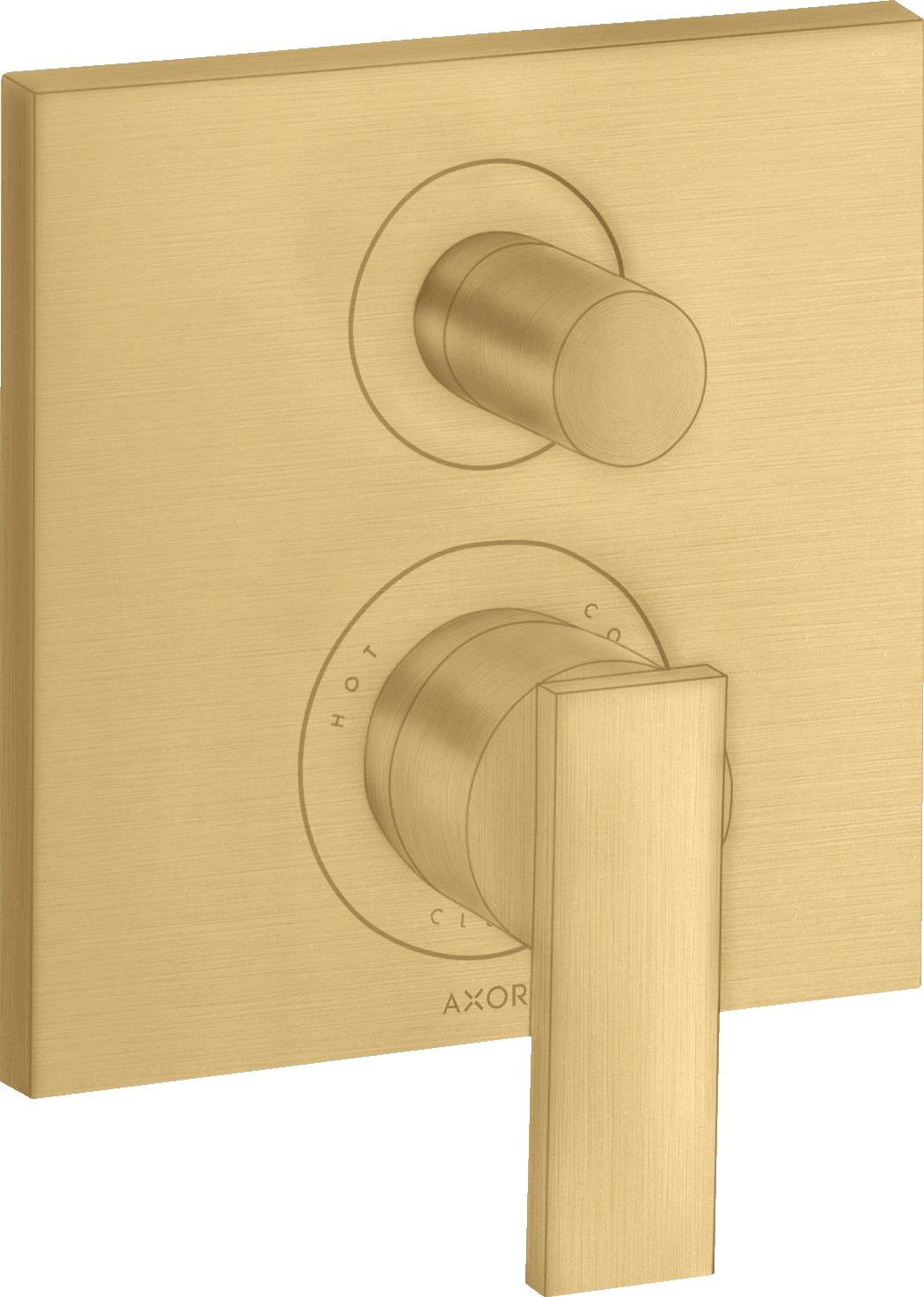 Axor Citterio Bath Mixers Concealed 217 X 187 X 135mm Gold - Brushed