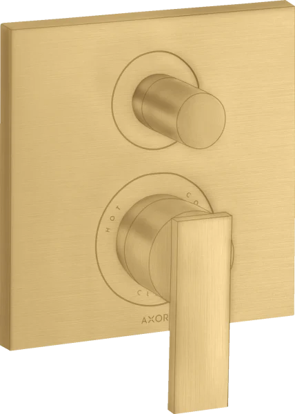 Axor Citterio Bath Mixers Concealed 217 X 187 X 135mm Gold - Brushed