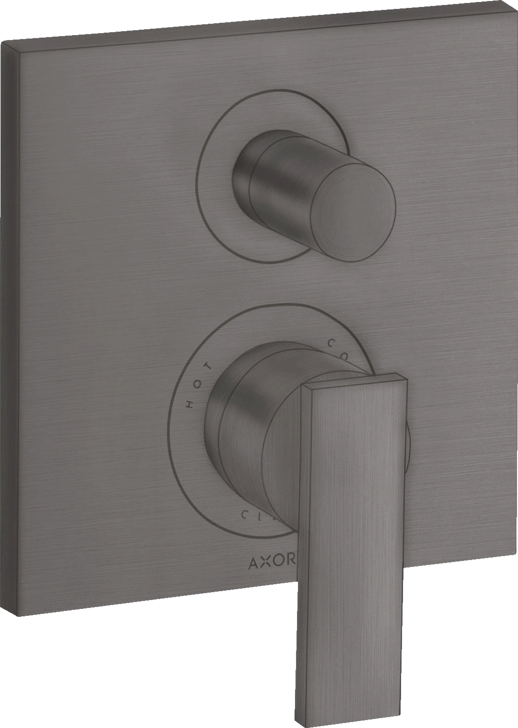 Axor Citterio Bath Mixers Concealed 217 X 187 X 135mm Gunmetal/chrome - Brushed