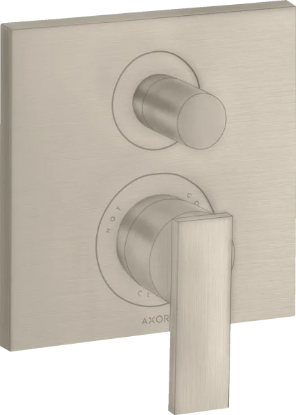Axor Citterio Bath Mixers Concealed 217 X 187 X 135mm Nickel - Brushed