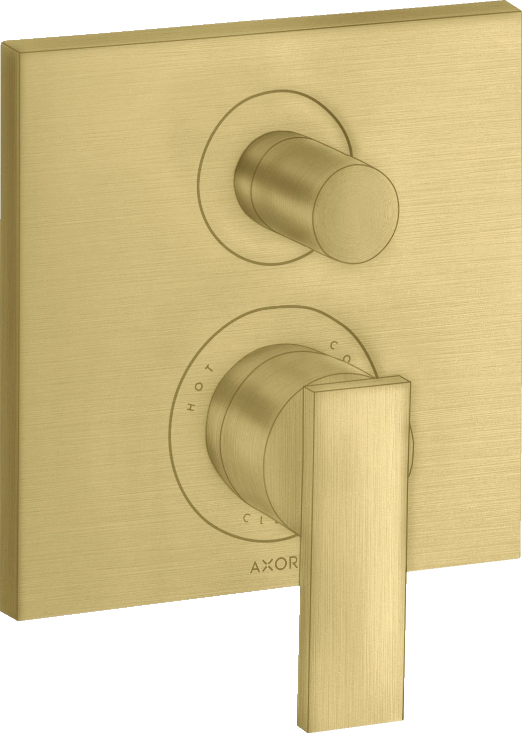 Axor Citterio Bath Mixers Concealed 217 X 187 X 135mm Brass - Brushed