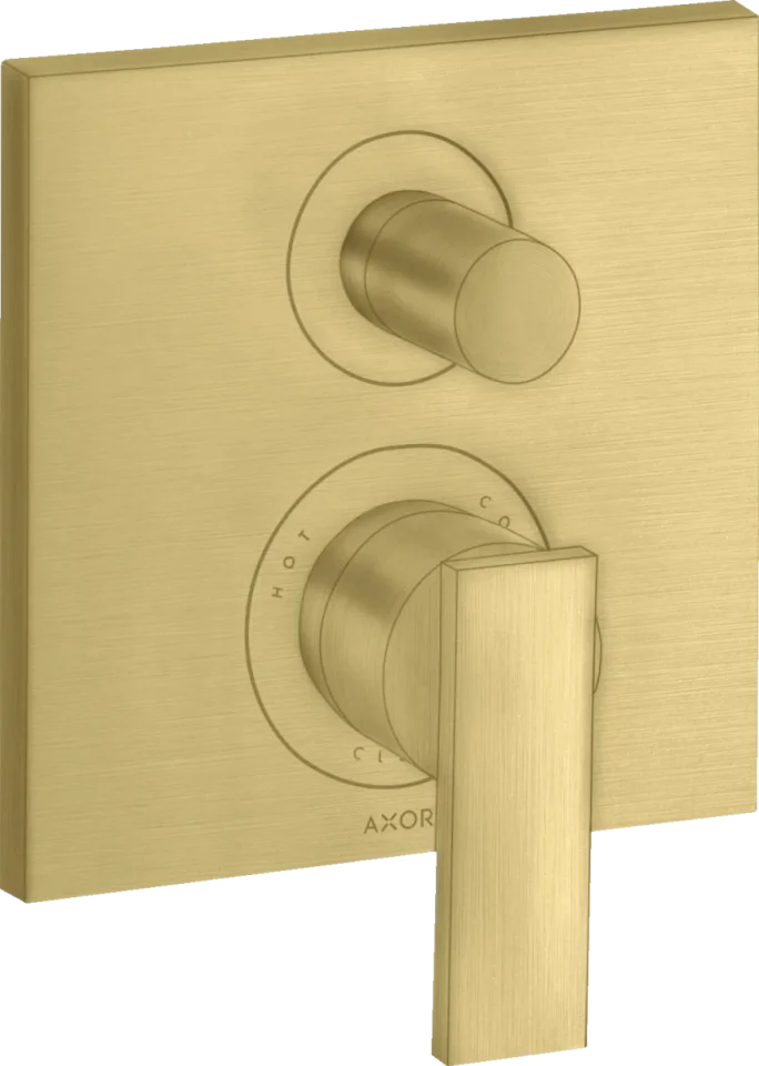 Axor Citterio Bath Mixers Concealed 217 X 187 X 135mm Brass - Brushed product image - Image 1