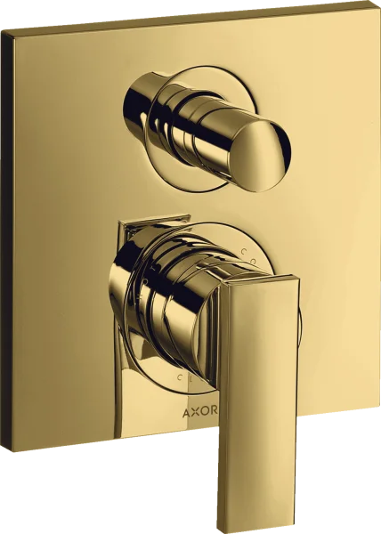 Axor Citterio Bath Mixers Concealed 217 X 187 X 135mm Gold - Polished