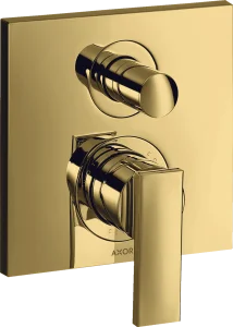 Axor Citterio Bath Mixers Concealed 217 X 187 X 135mm Gold - Polished