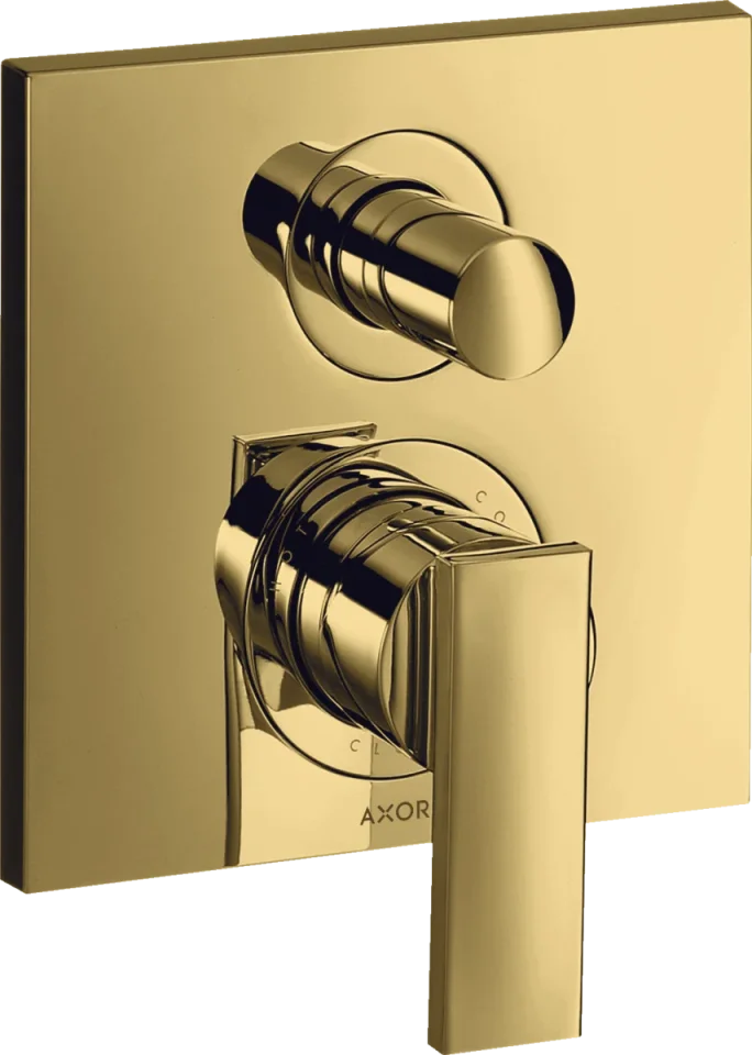 Axor Citterio Bath Mixers Concealed 217 X 187 X 135mm Gold - Polished product image - Image 1