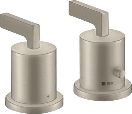 Axor Citterio Thermostatic Bath Filler Concealed 130 X 110 X 87mm Nickel - Brushed product image - Image 1
