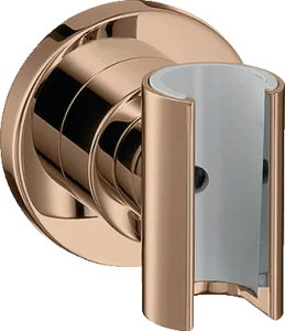 Axor Citterio Shower Support 115 X 65 X 65mm Rose Gold/gold - Polished