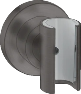 Axor Citterio Shower Support 115 X 65 X 65mm Gunmetal/chrome - Brushed