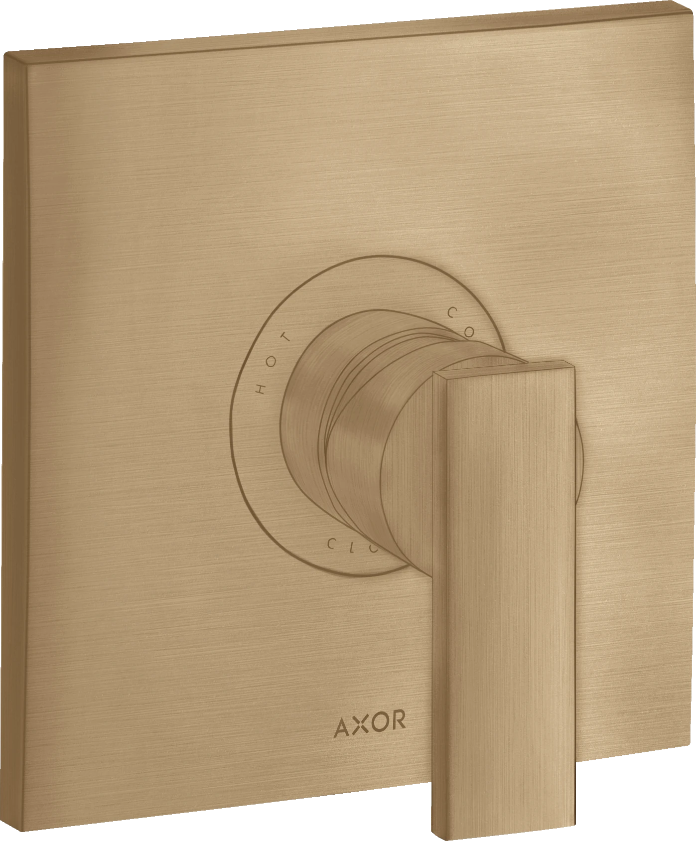 Axor Citterio Shower Mixers Concealed 217 X 187 X 135mm Bronze - Brushed