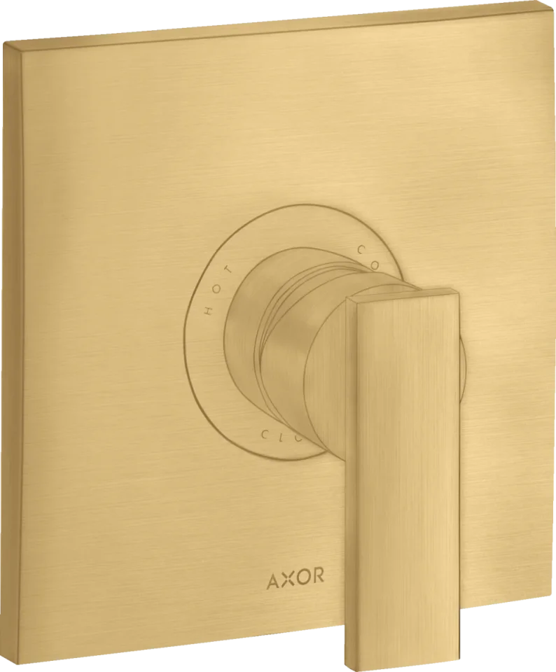 Axor Citterio Shower Mixers Concealed 217 X 187 X 135mm Gold - Brushed product image - Image 1