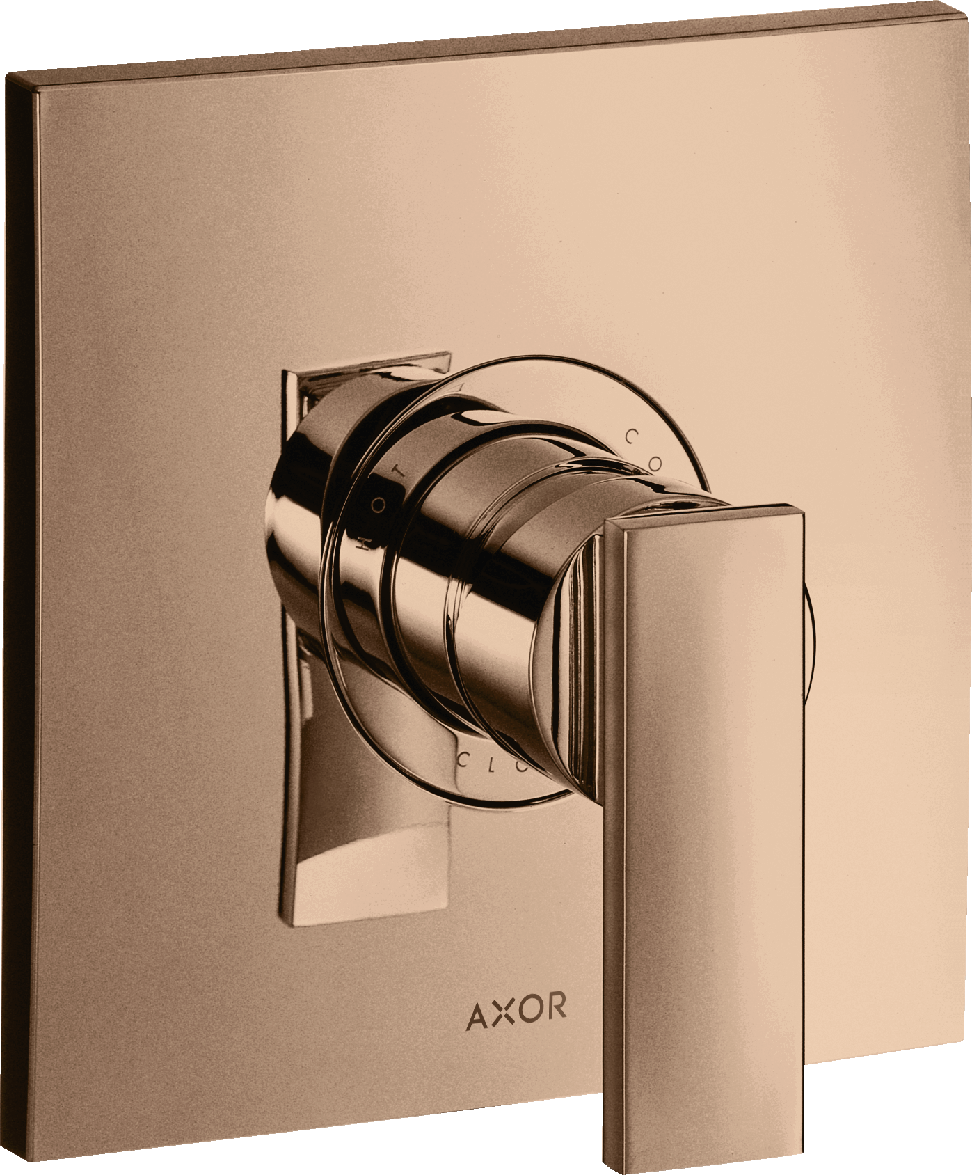 Axor Citterio Shower Mixers Concealed 217 X 187 X 135mm Rose Gold/gold - Polished