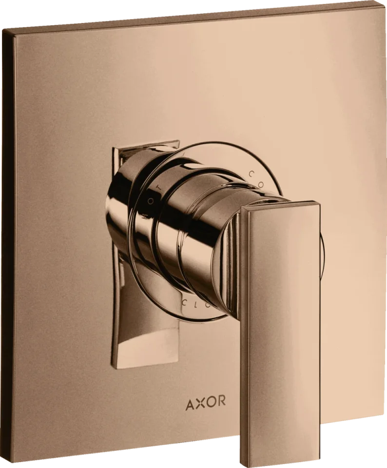 Axor Citterio Shower Mixers Concealed 217 X 187 X 135mm Rose Gold/gold - Polished product image - Image 1