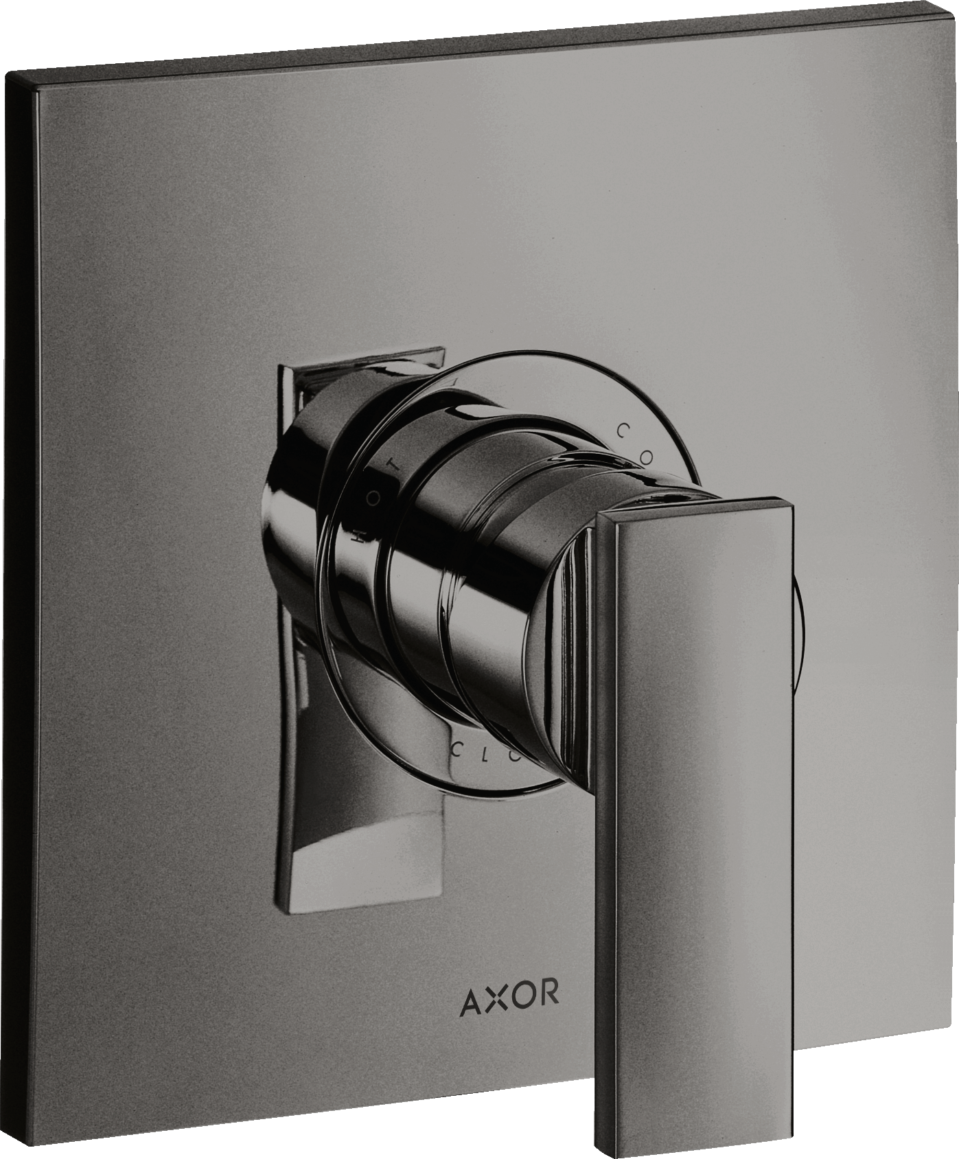 Axor Citterio Shower Mixers Concealed 217 X 187 X 135mm Gunmetal/chrome - Polished