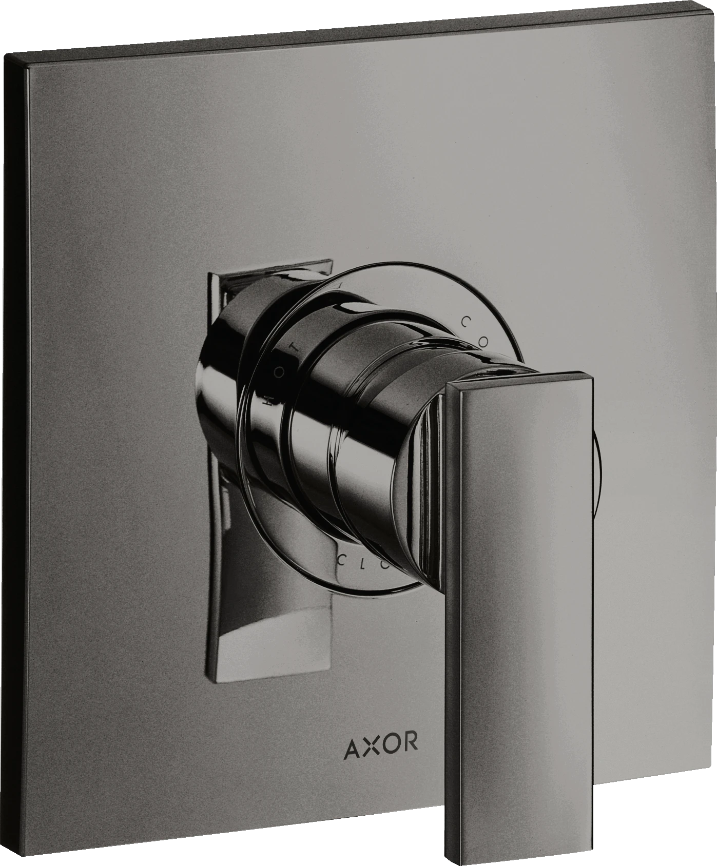 Axor Citterio Shower Mixers Concealed 217 X 187 X 135mm Gunmetal/chrome - Polished
