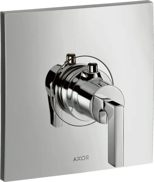 Axor Citterio Thermostatic Mixer Highflow For Concealed Installation With Lever Handle Chrome