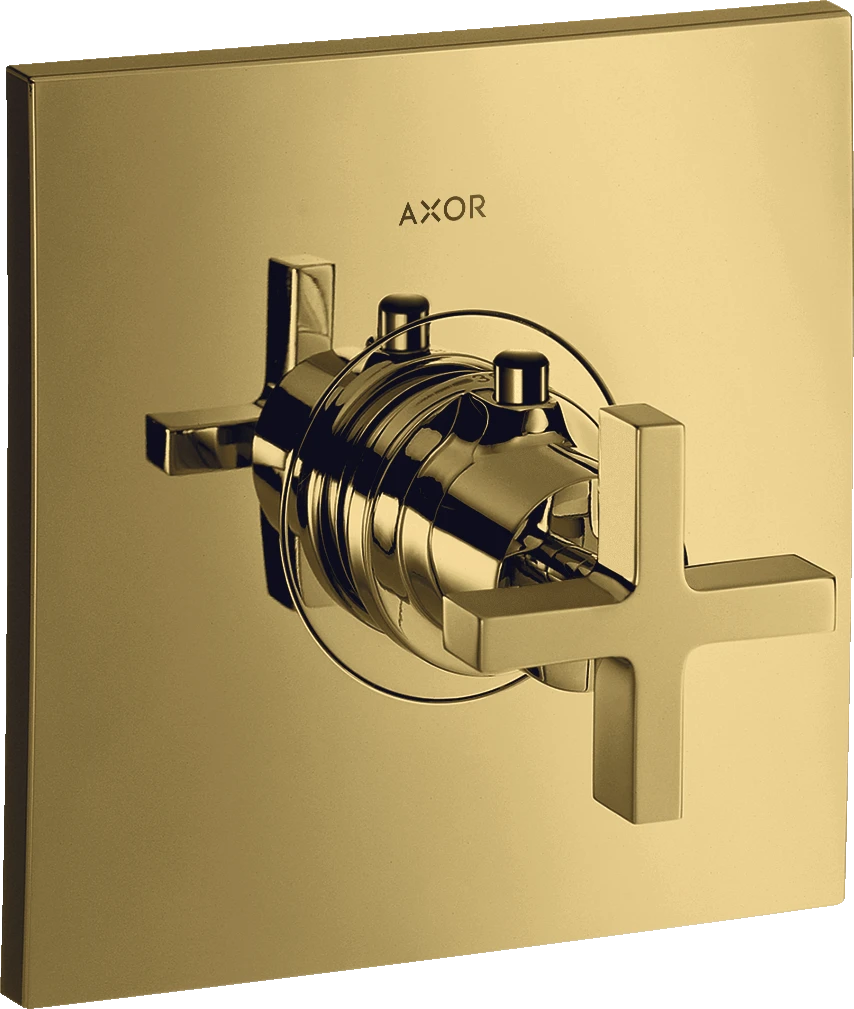 Axor Citterio Thermostatic Mixer Highflow For Concealed Installation With Cross Handle