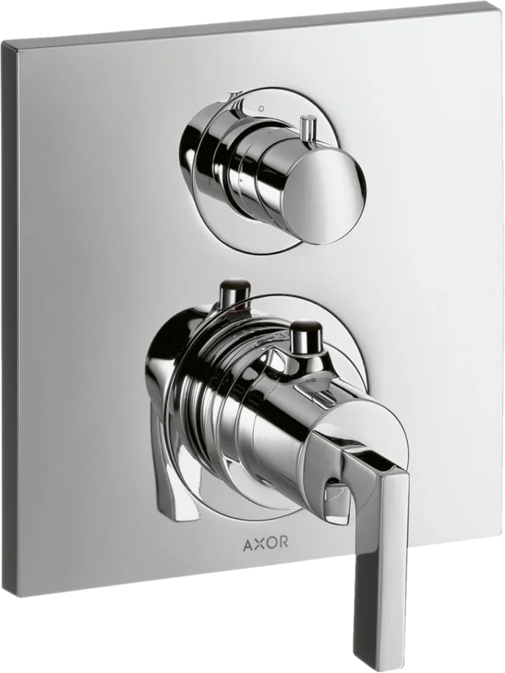 Axor Citterio Thermostatic Shower Mixer Concealed 217 X 187 X 135mm Chrome product image - Image 2