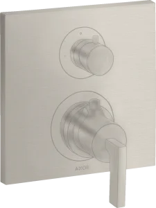 Axor Citterio Thermostatic Shower Mixer Concealed 217 X 187 X 135mm Stainless Steel