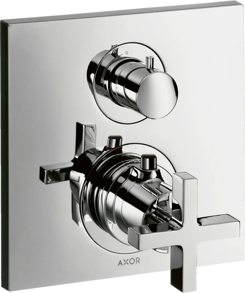 Axor Citterio Thermostatic Shower Mixer Concealed 217 X 187 X 135mm Chrome product image - Image 2