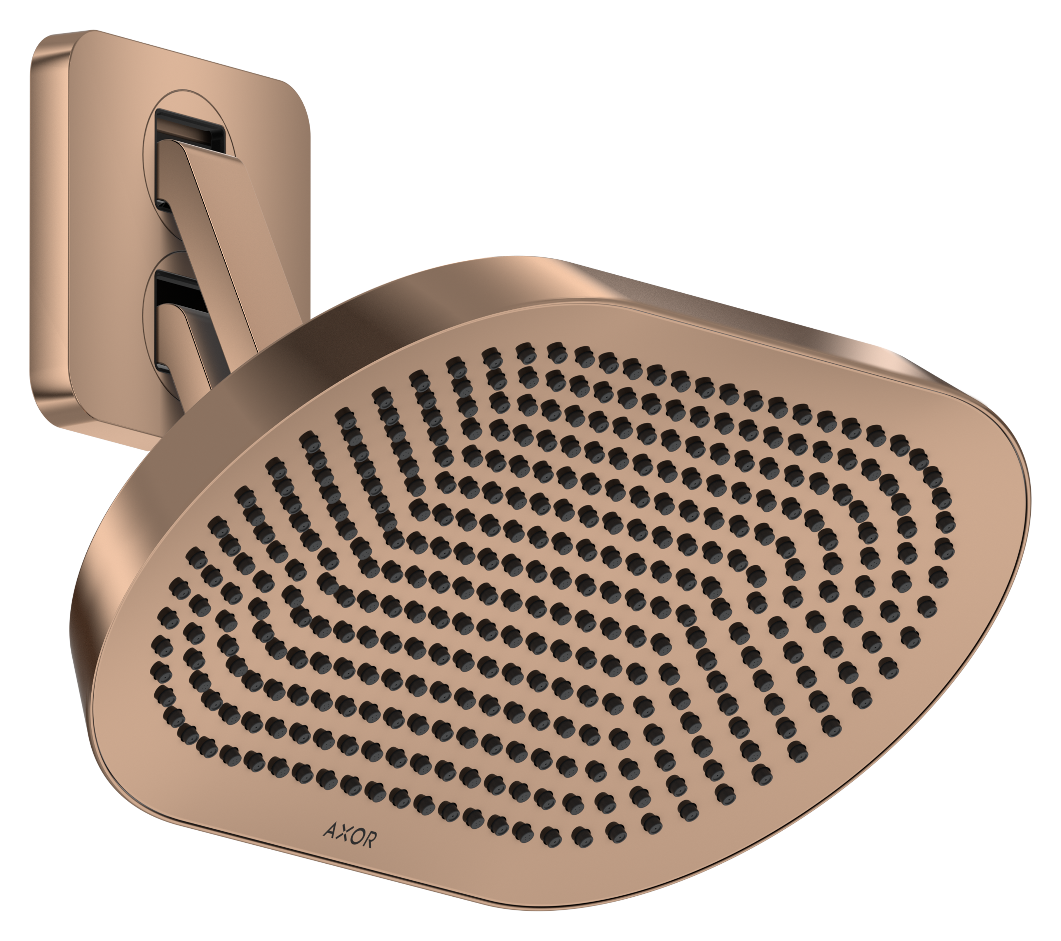 Axor Showersphere Overhead Showers 670 X 390 X 165mm Rose Gold/gold - Polished product image - Image 2