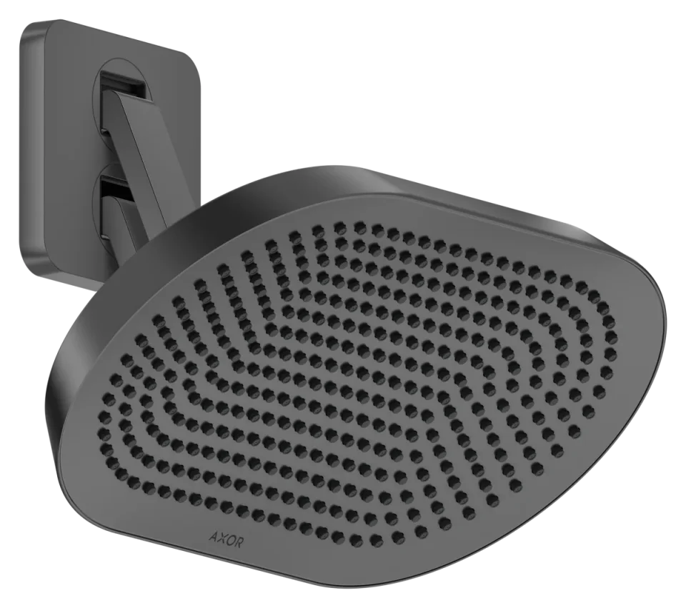 Axor Showersphere Overhead Showers 670 X 390 X 165mm Gunmetal/chrome - Polished product image - Image 1