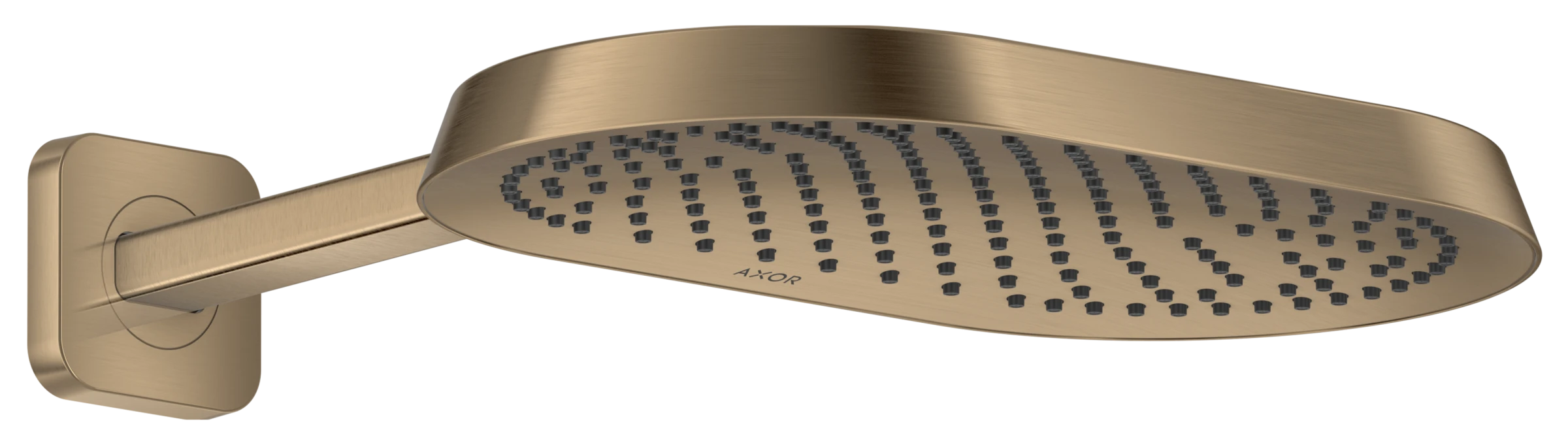 Axor Showersphere Overhead Showers 670 X 390 X 165mm Bronze - Brushed