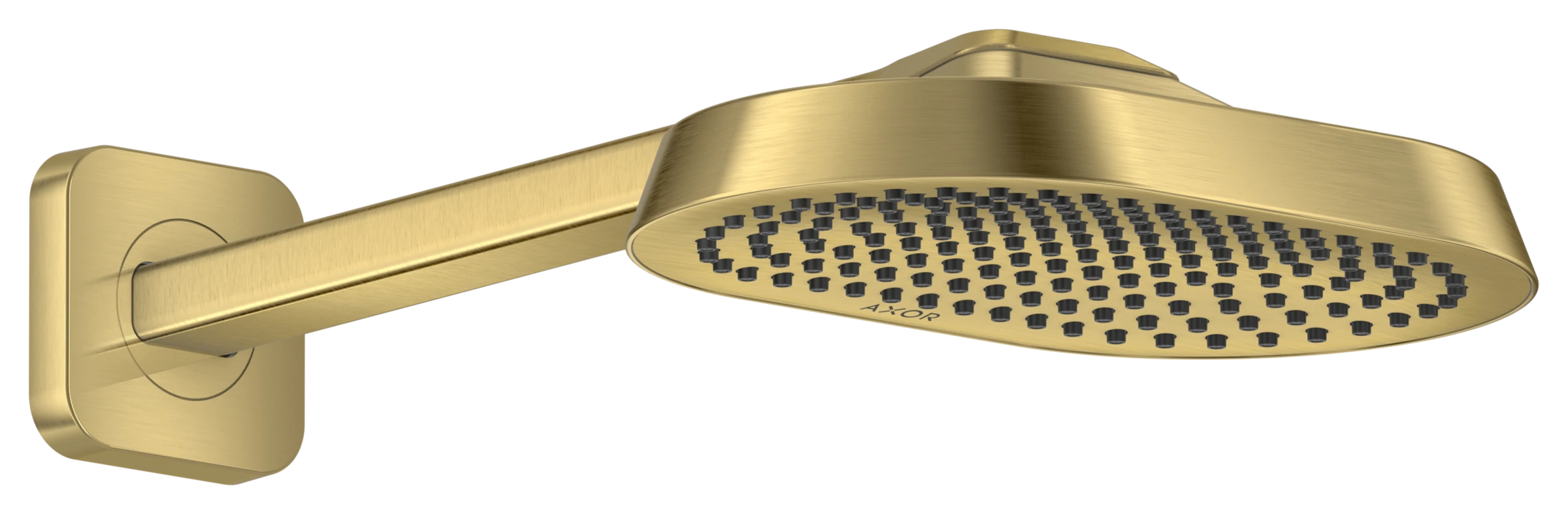 Axor Showersphere Overhead Showers 670 X 390 X 165mm Brass - Brushed