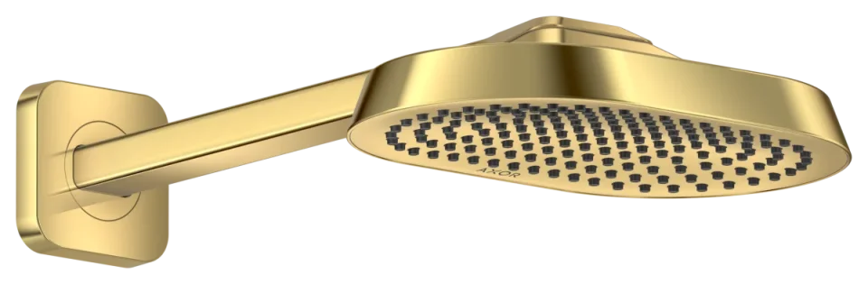 Axor Showersphere Overhead Showers 670 X 390 X 165mm Gold - Polished product image - Image 1