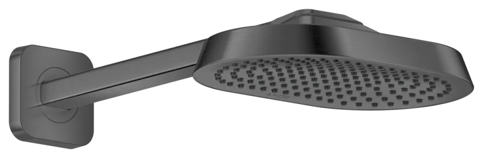 Axor Showersphere Overhead Showers 670 X 390 X 165mm Gunmetal/chrome - Brushed product image - Image 1