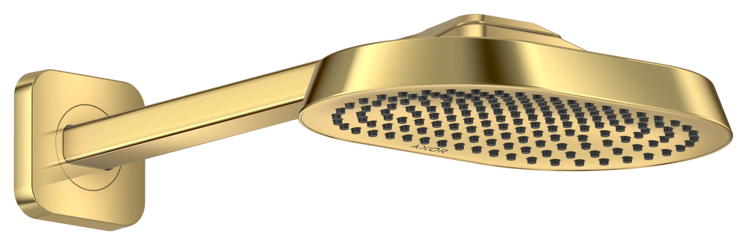 Axor Showersphere Overhead Showers 670 X 390 X 165mm Gold - Polished