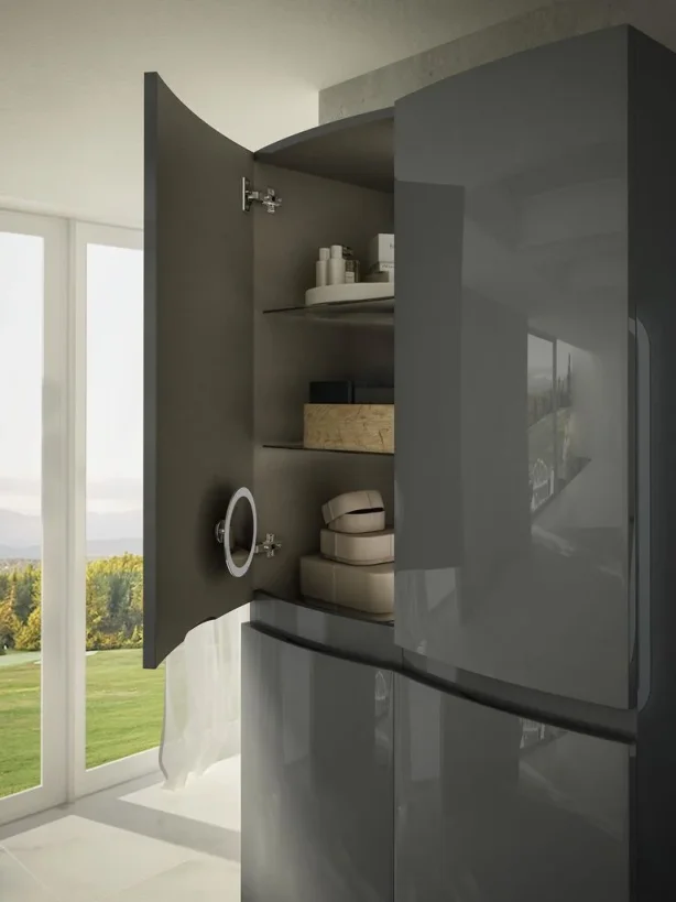 Faeber Vienna 1300x380x300mm Tall Unit (with magnifying mirror) product image - Image 1