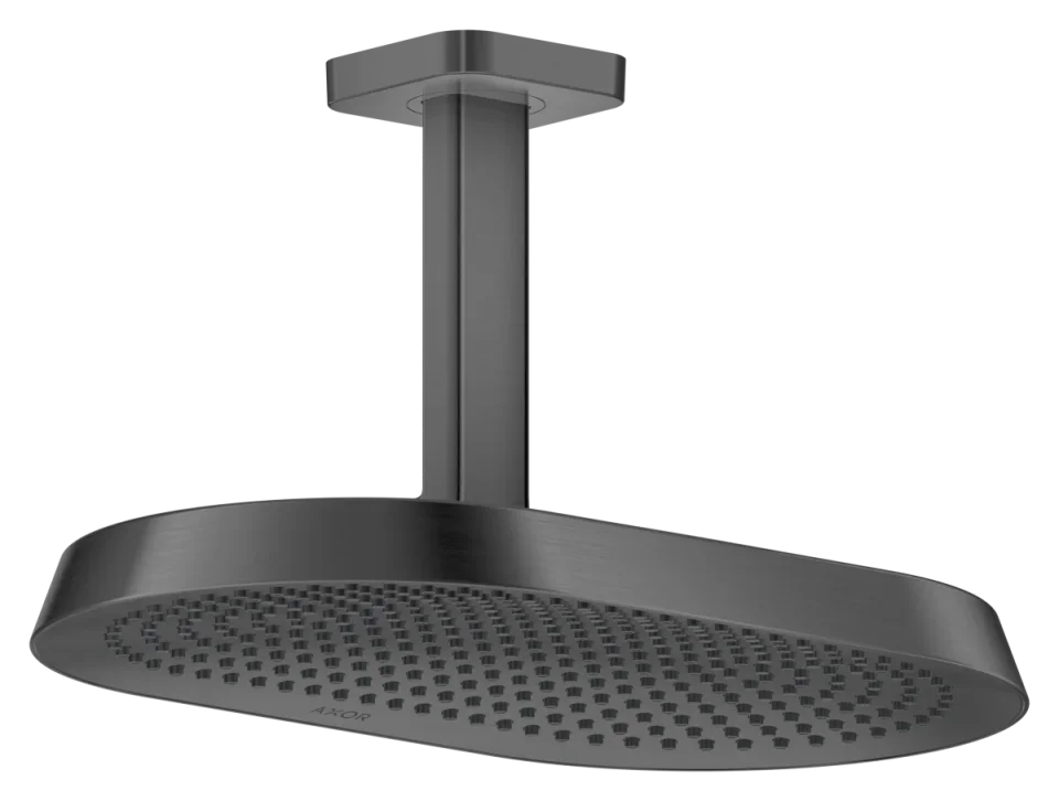Axor Showersphere Overhead Showers 670 X 390 X 165mm Gunmetal/chrome - Brushed product image - Image 1