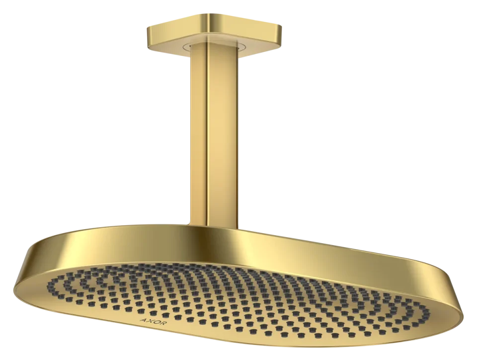 Axor Showersphere Overhead Showers 670 X 390 X 165mm Gold - Polished product image - Image 1