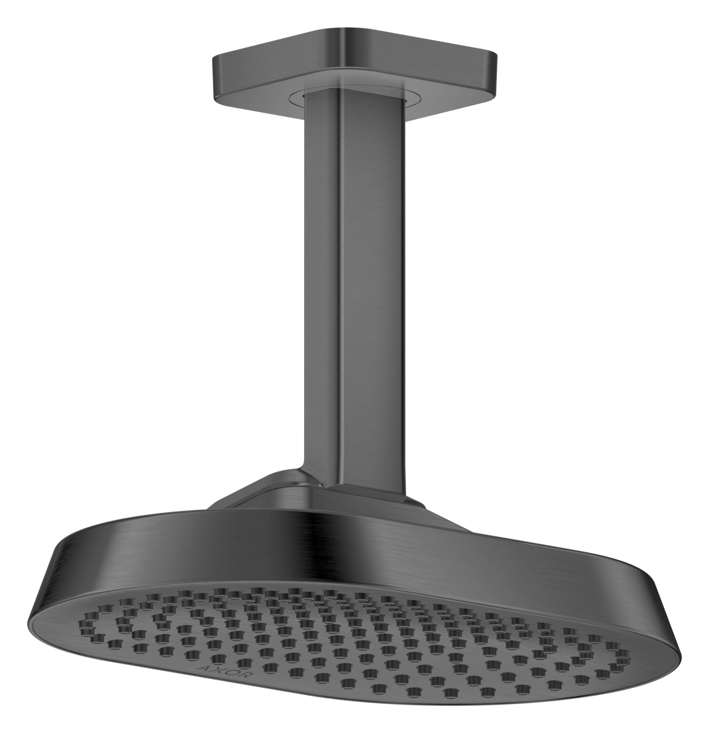 Axor Showersphere Overhead Showers 670 X 390 X 165mm Gunmetal/chrome - Brushed