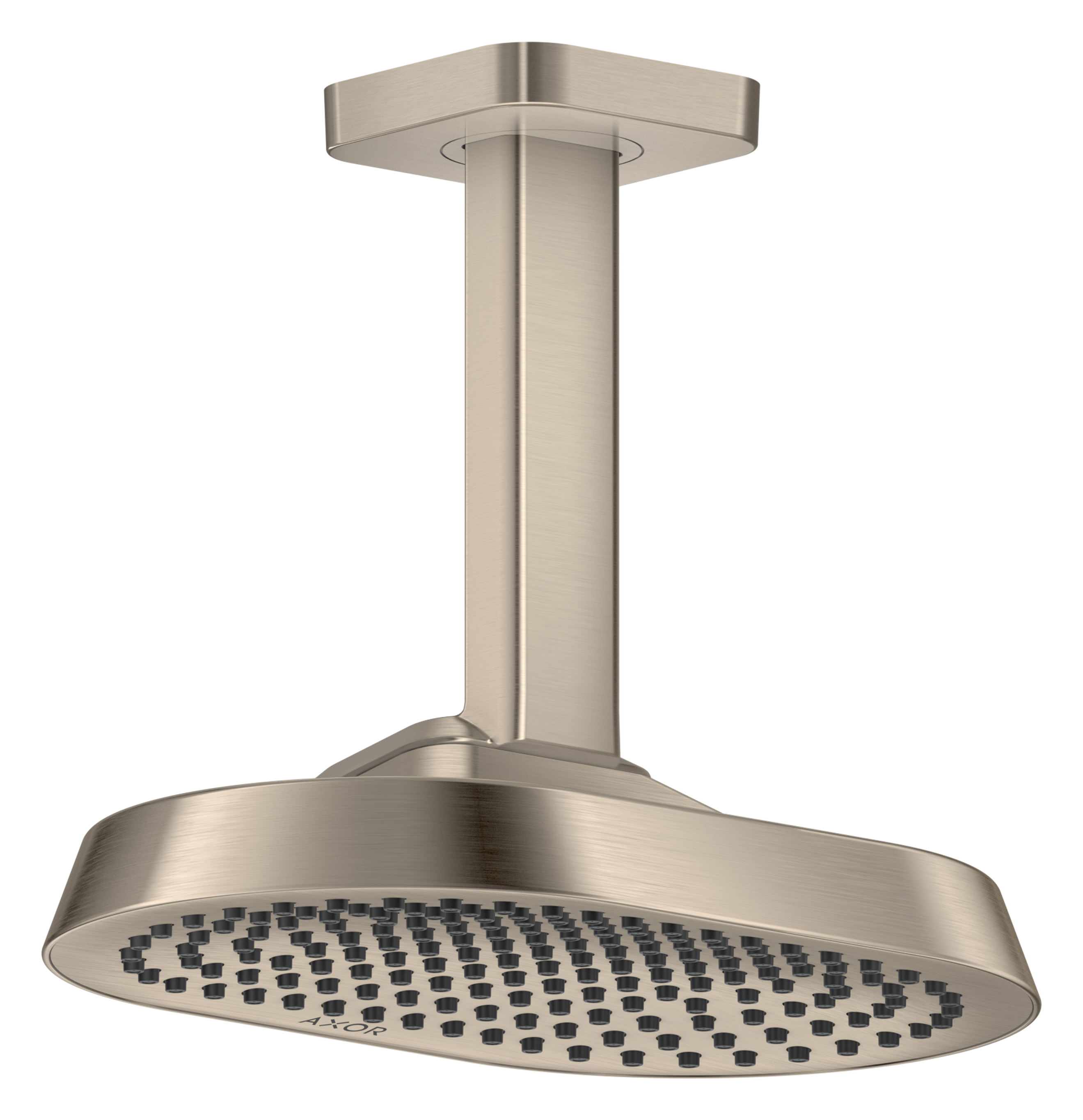 Axor Showersphere Overhead Showers 670 X 390 X 165mm Nickel - Brushed product image - Image 2