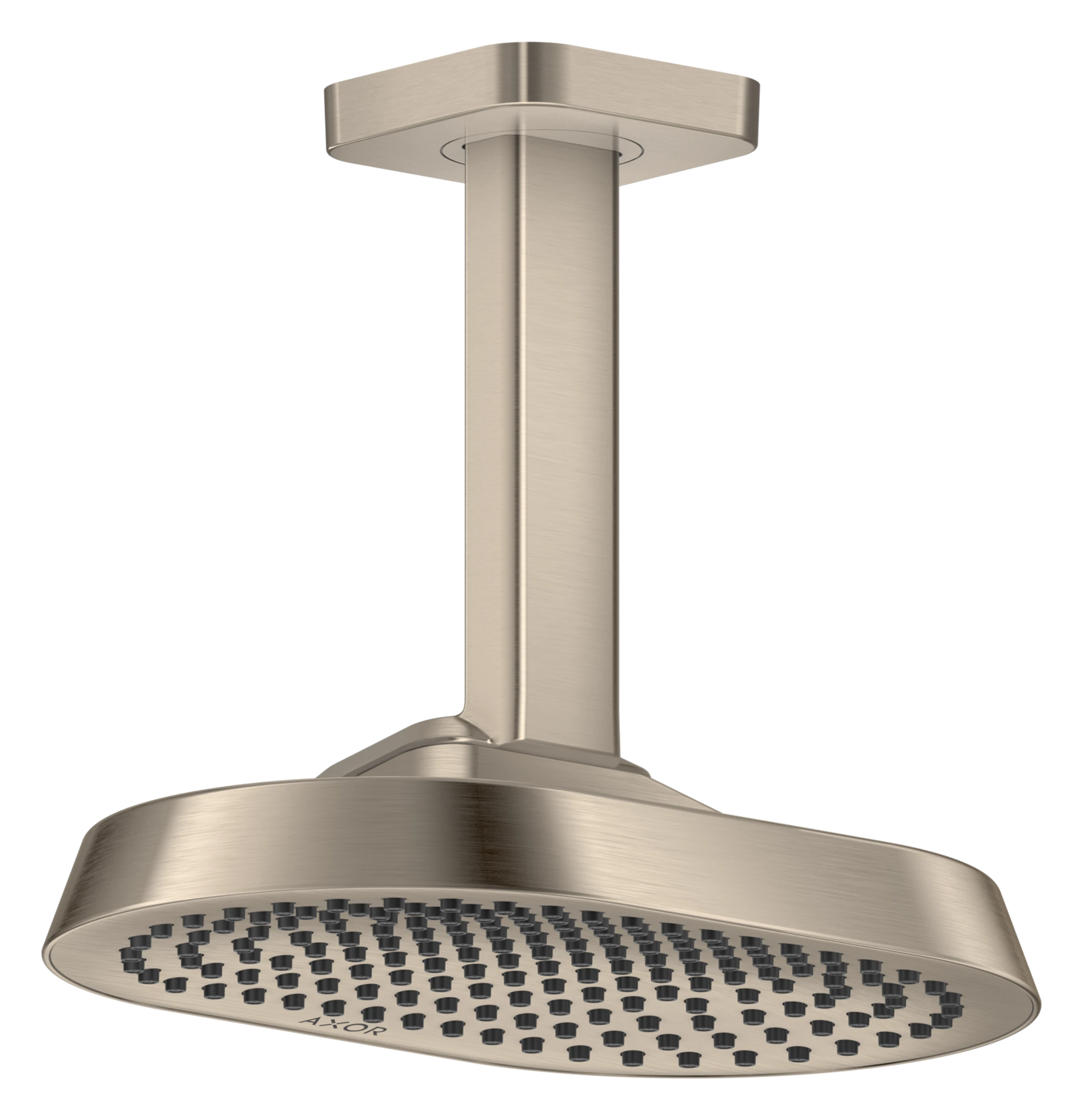 Axor Showersphere Overhead Showers 670 X 390 X 165mm Nickel - Brushed