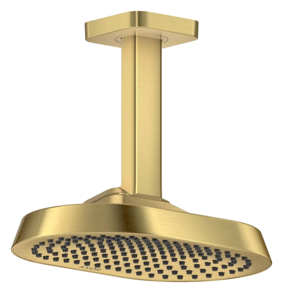 Axor Showersphere Overhead Showers 670 X 390 X 165mm Gold - Brushed product image - Image 1