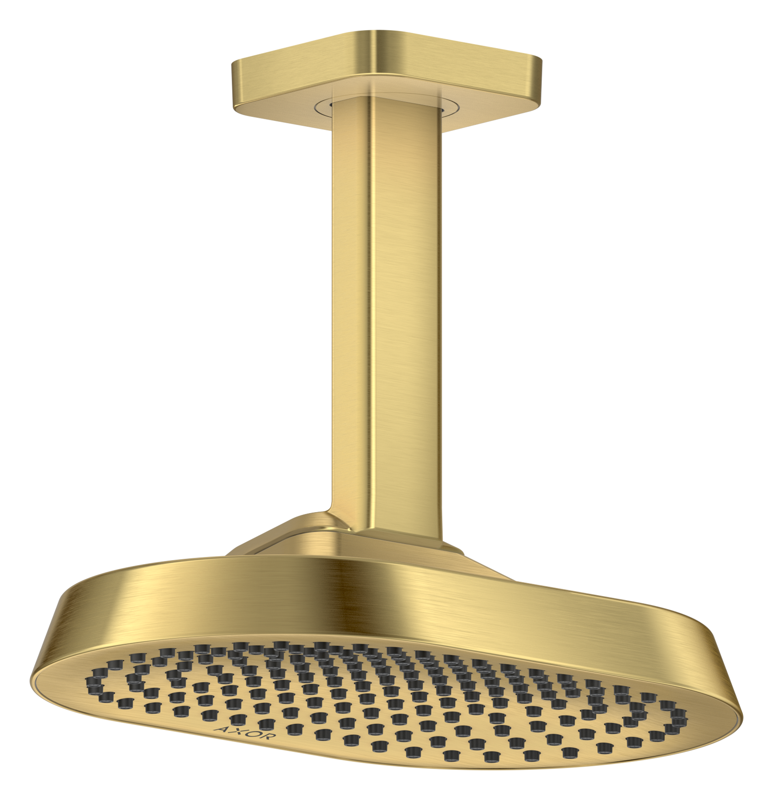 Axor Showersphere Overhead Showers 670 X 390 X 165mm Gold - Brushed product image - Image 2