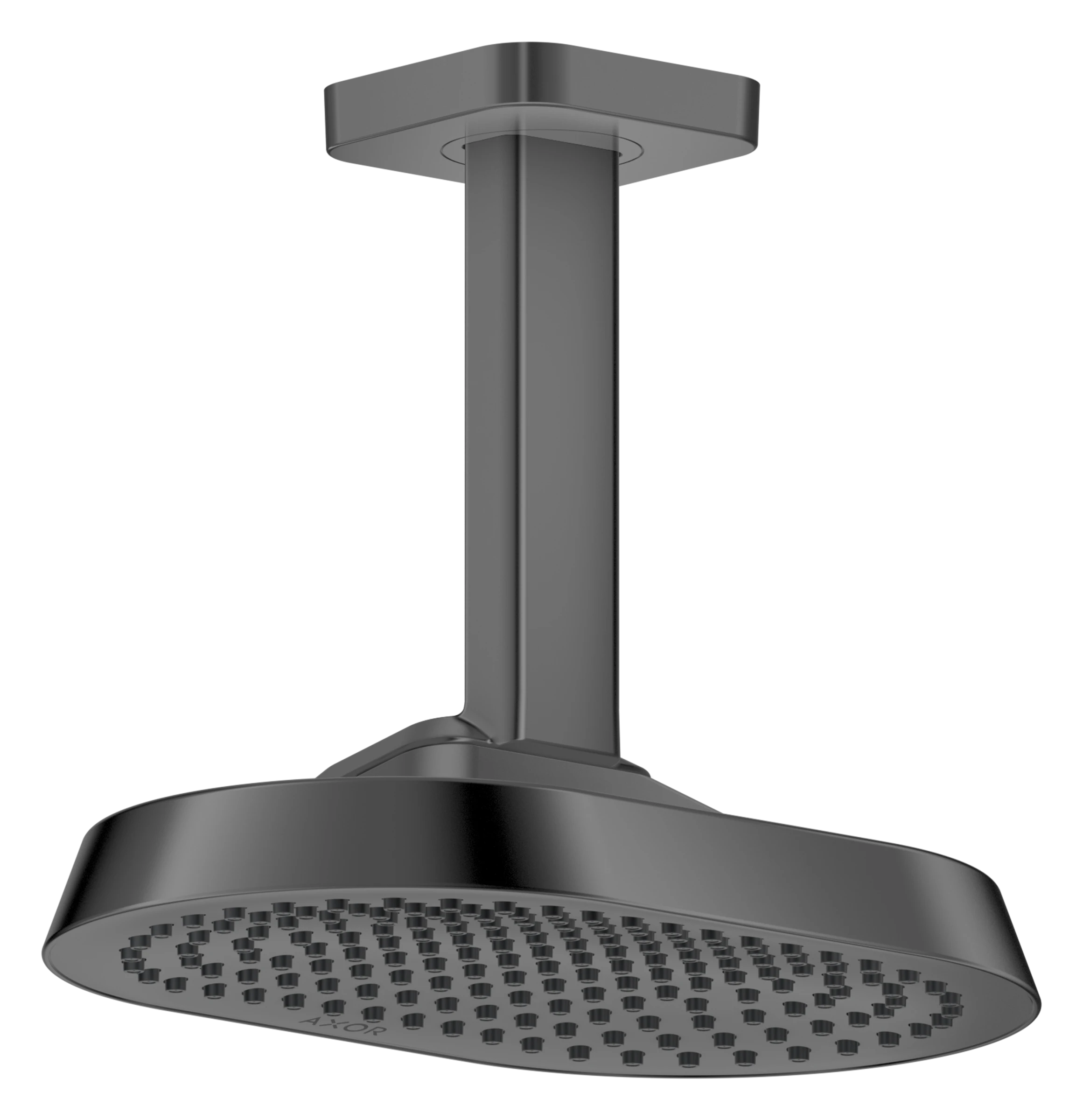 Axor Showersphere Overhead Showers 670 X 390 X 165mm Gunmetal/chrome - Polished